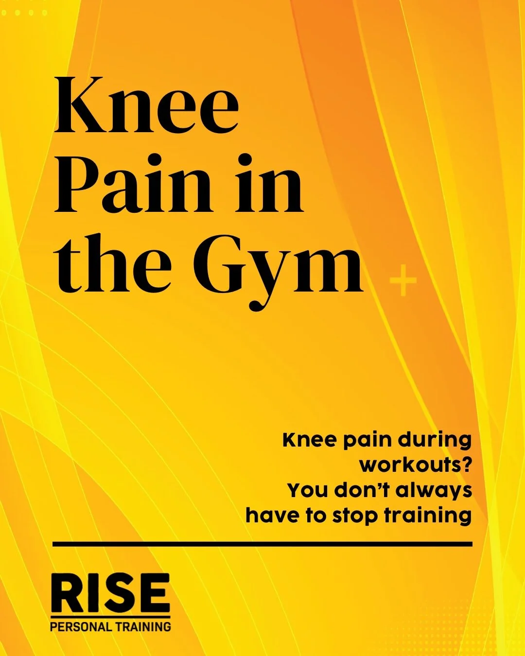 The goal when you have knee pain is to find what you can do pain free, strengthen the right muscles, and stop forcing movements that are making it worse. 💪🦵