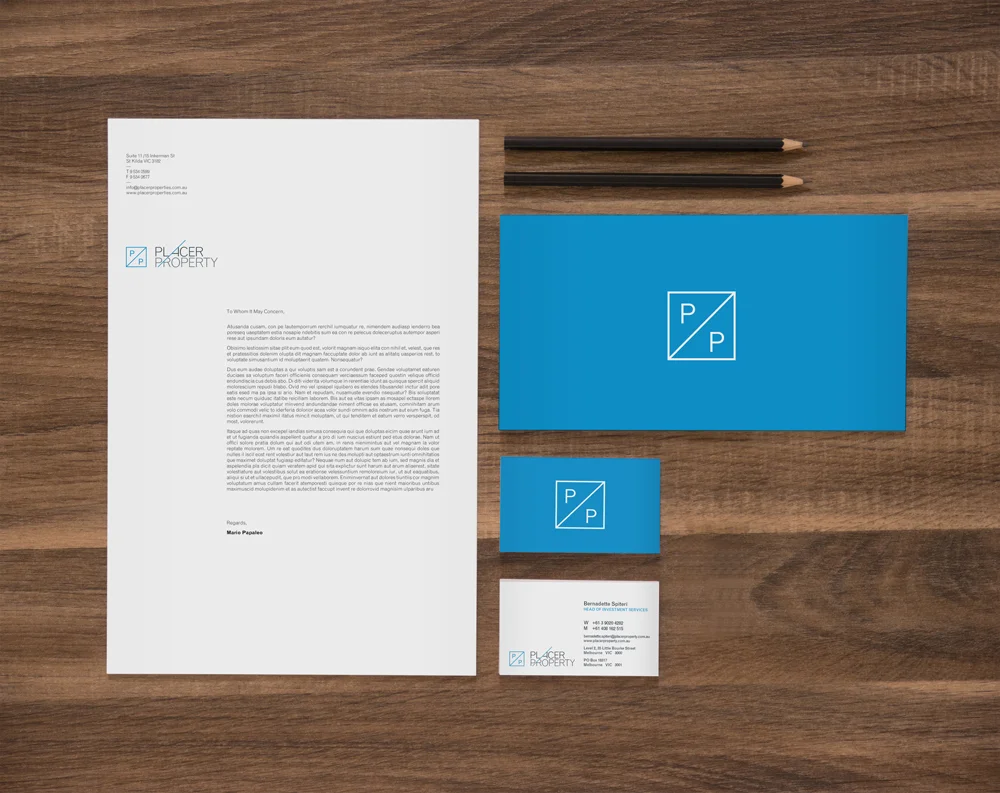 PLACER PROPERTY &nbsp;// &nbsp;BRANDING