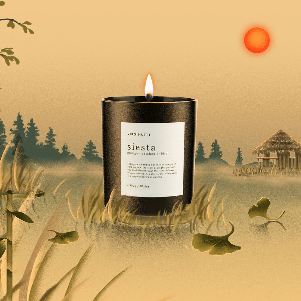 Siesta -  Coconut Oil Candle