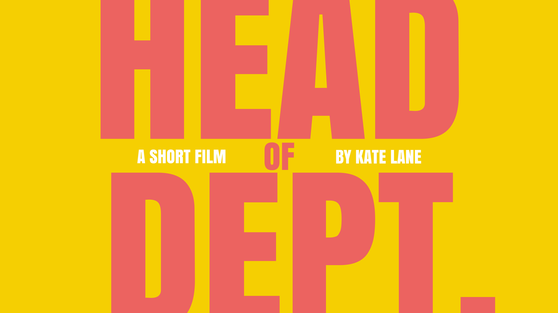 Head of Department