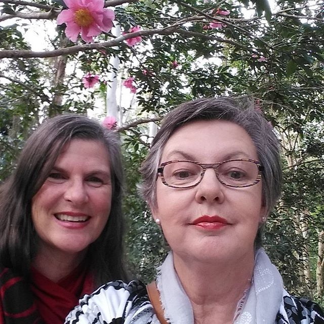 Great day at the Botanical Gardens Mt Tambourine with my bestie #art  #flowers  #artist