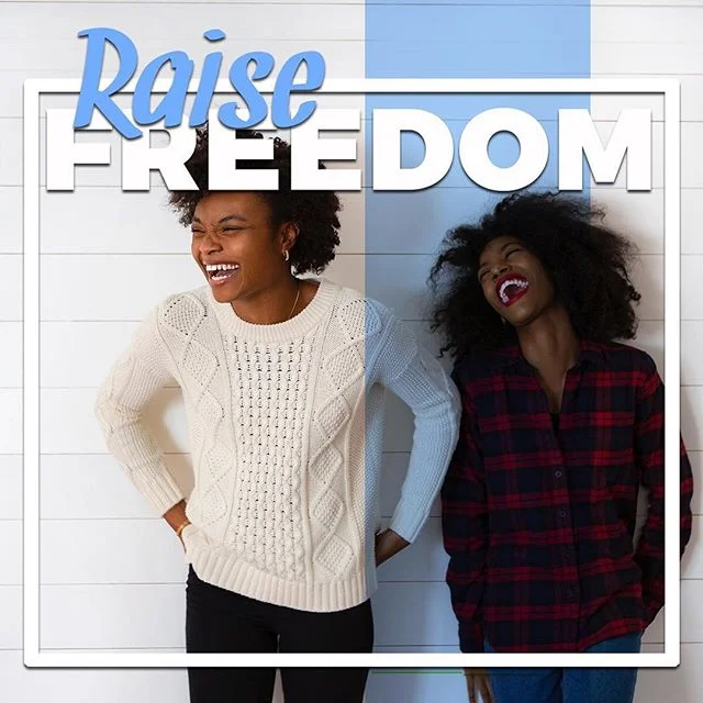 We can all do something to raise freedom. Joyfully. Together.
.
Make a BIG difference to a smaller charity transforming lives.
.
Fund the Frontlines of Freedom 🦋
.
Help 🛑 #humantrafficking / #modernslavery
.
Join other Freedom Raisers around the wo