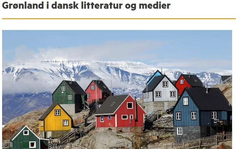 Temadag: Grønland i dansk litteratur og medier