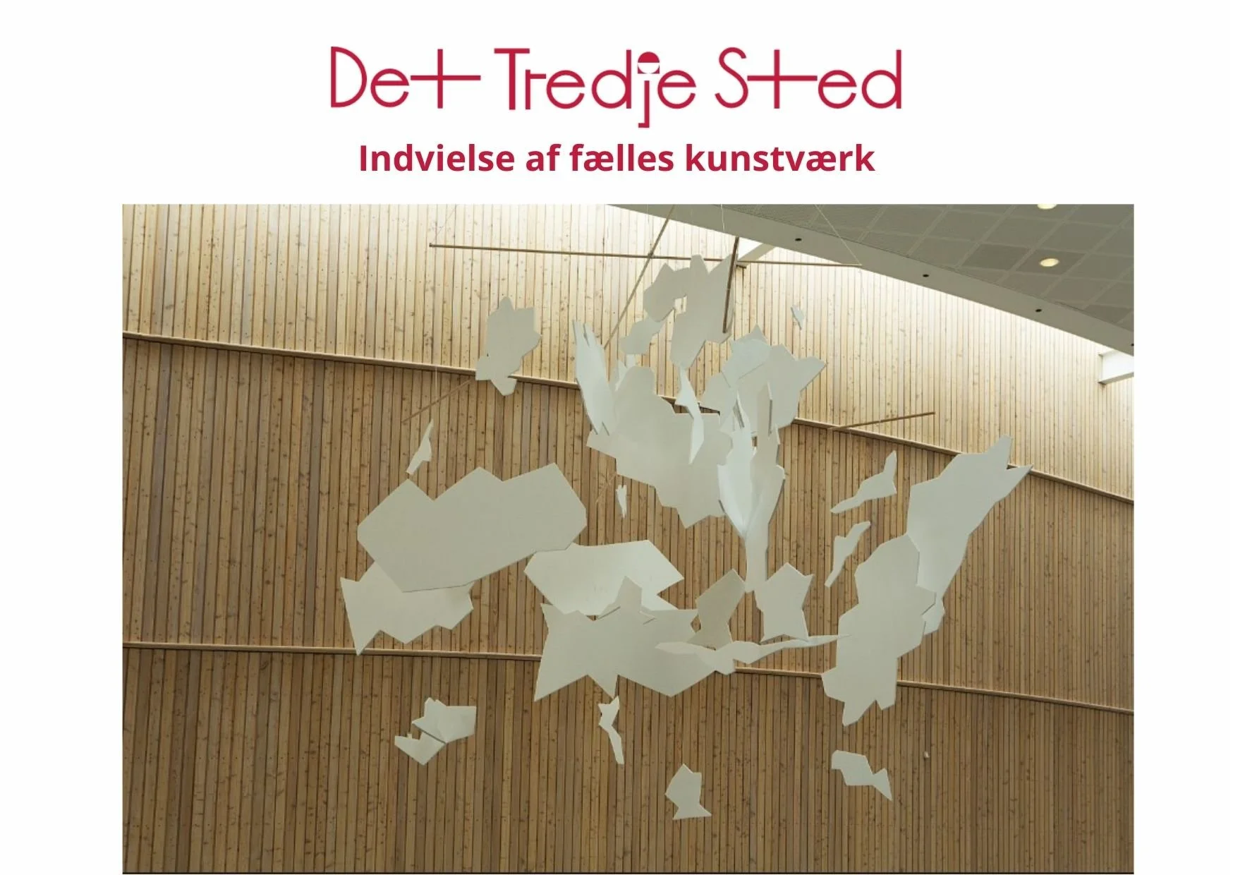 Indvielse af kunstværk