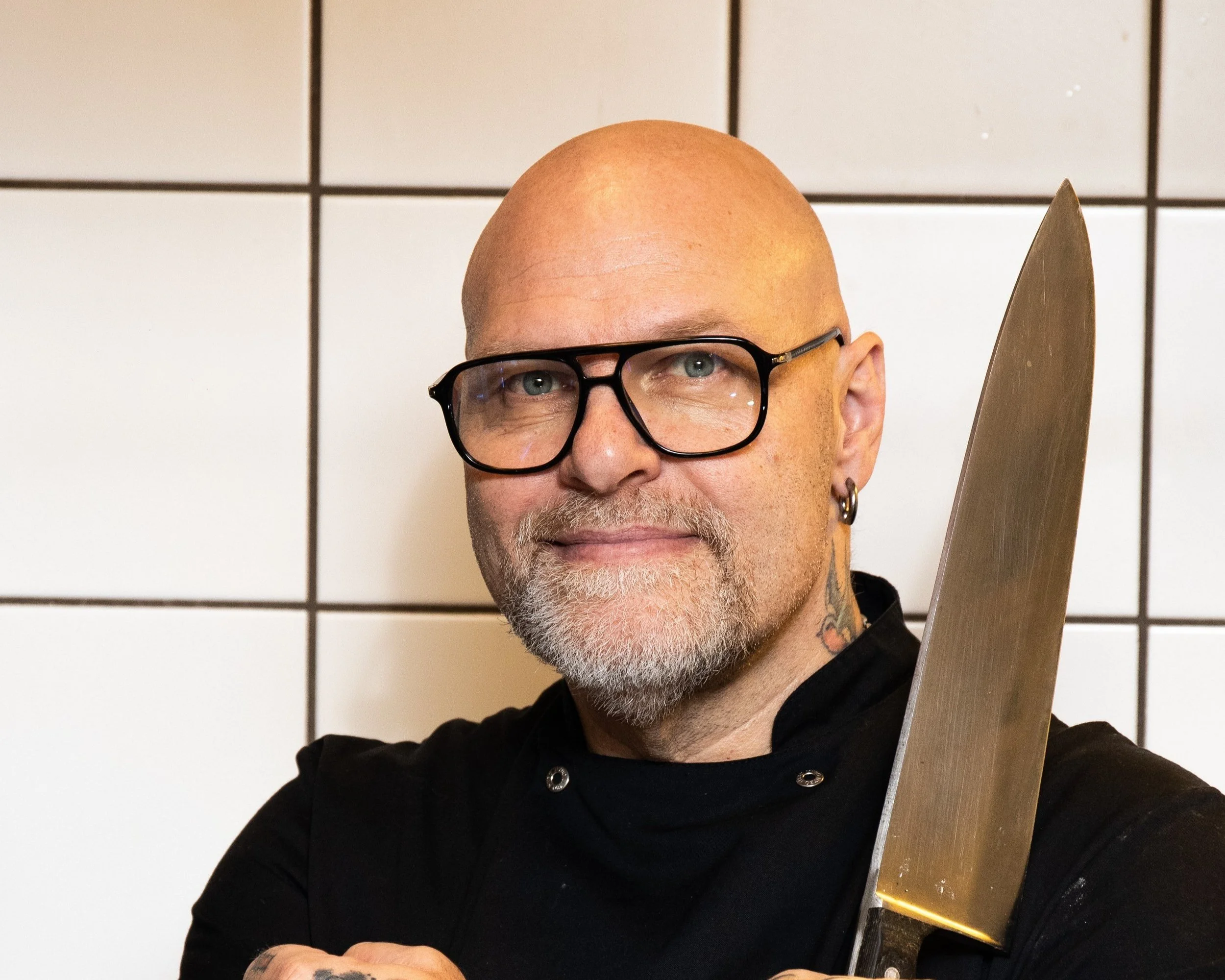 Den skaldede kok - om min vej til et sundere liv