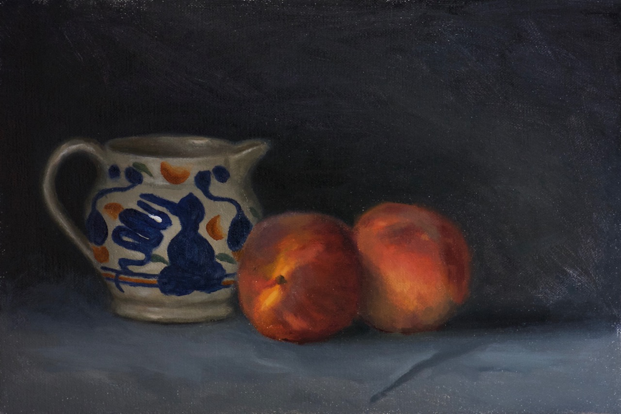 Jug and Peaches