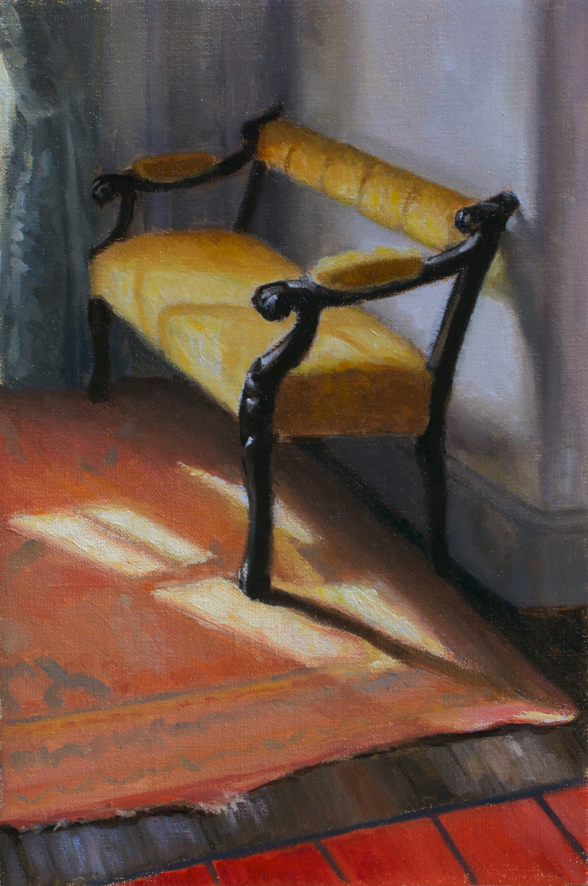 Interior in Yellow and Red