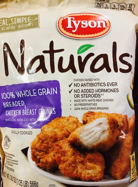 Tyson Natural Chicken Chunks