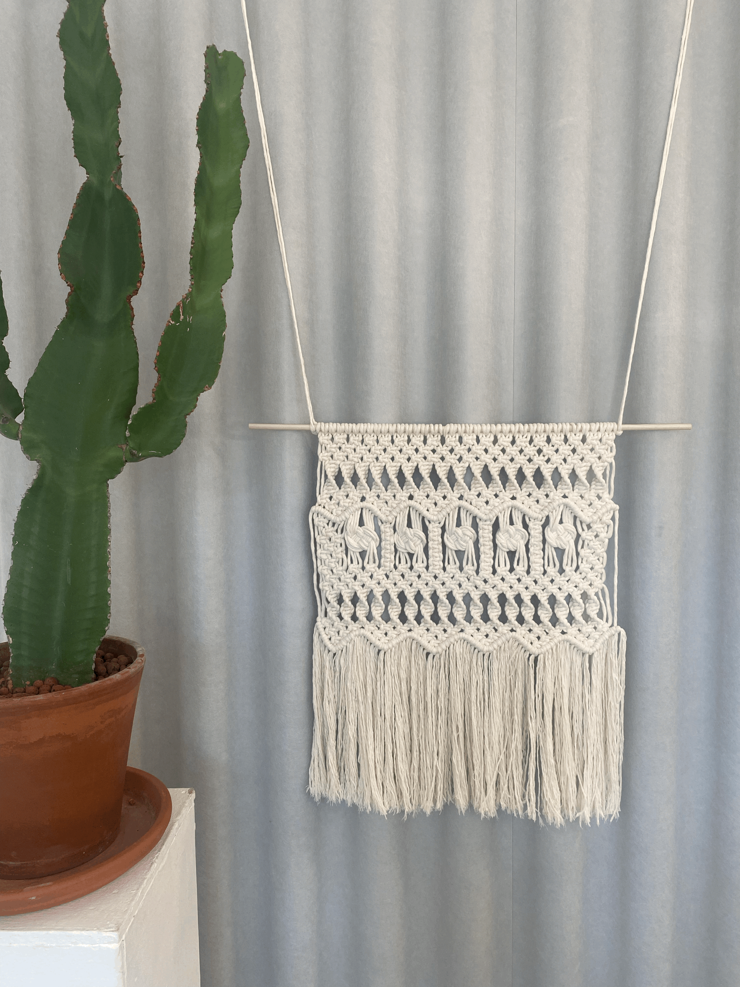 MACRAME WALL HANGING WORKSHOP, WEDNESDAY 6TH MAY