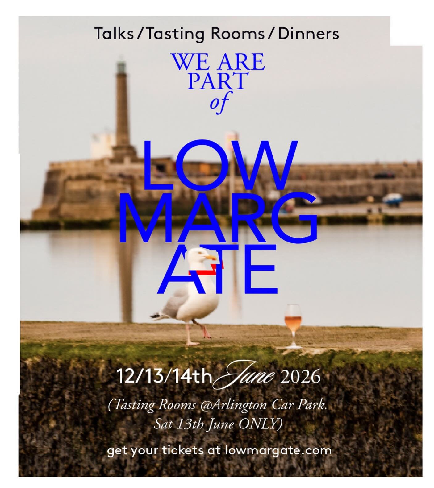 Get your tickets to the tasting rooms now&hellip; This year it is in the slightly bonkers location at Arlington car park. It is going to be epic!