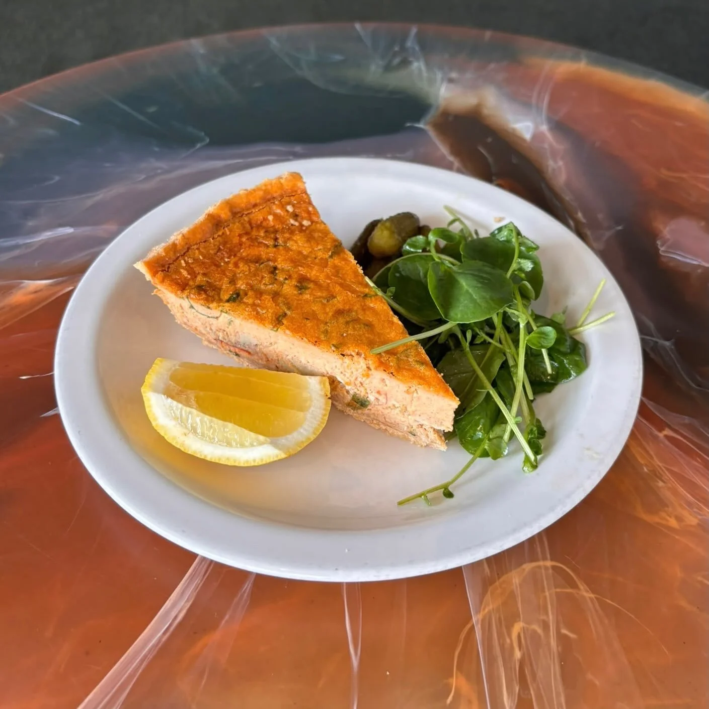 It's back! 
Classic crab tart - on til it's gone, every day this week. 

The restaurant is closed for the next 2 weeks for essential renovations - while we are closed, come and find us in Angela's bar, 1 High Street. 

Just walk-in, no need to book!
