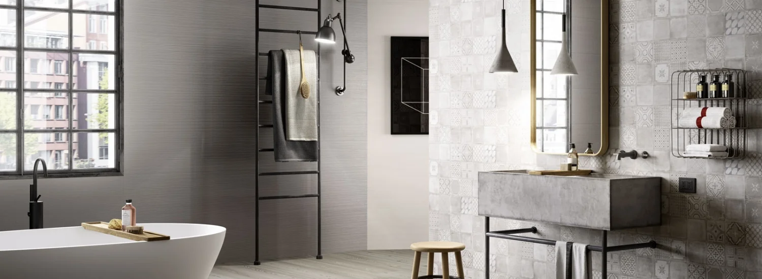Dom 60x30 Uptown Multi Dekor Silver 