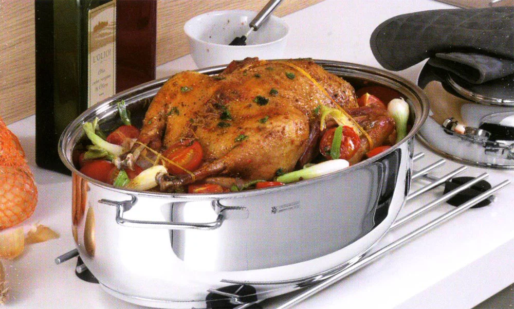 Roasting Pan W/SS Lid Oval 0788009990