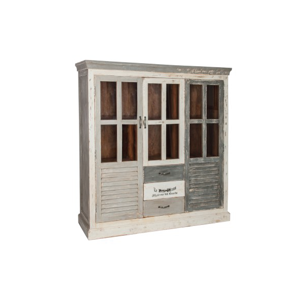 Display Closet Chateau 2 Door, Wood Mix
