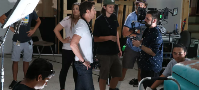 Dylan McDermott Screens Sugar at Ringling College