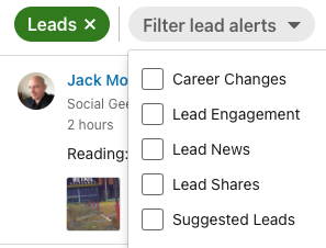 Lead Alerts LinkedIn