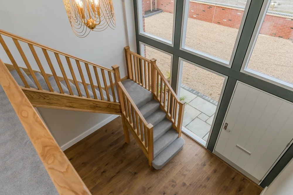 Breedon House – staircase and entrance