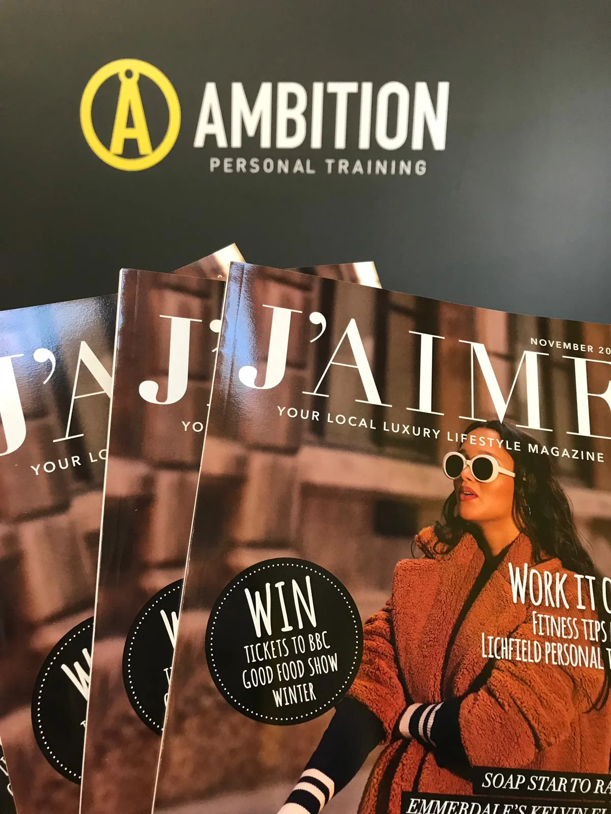 J’Aime Magazine Appearance