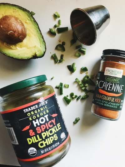 Spicy Burger Bowl Toppings