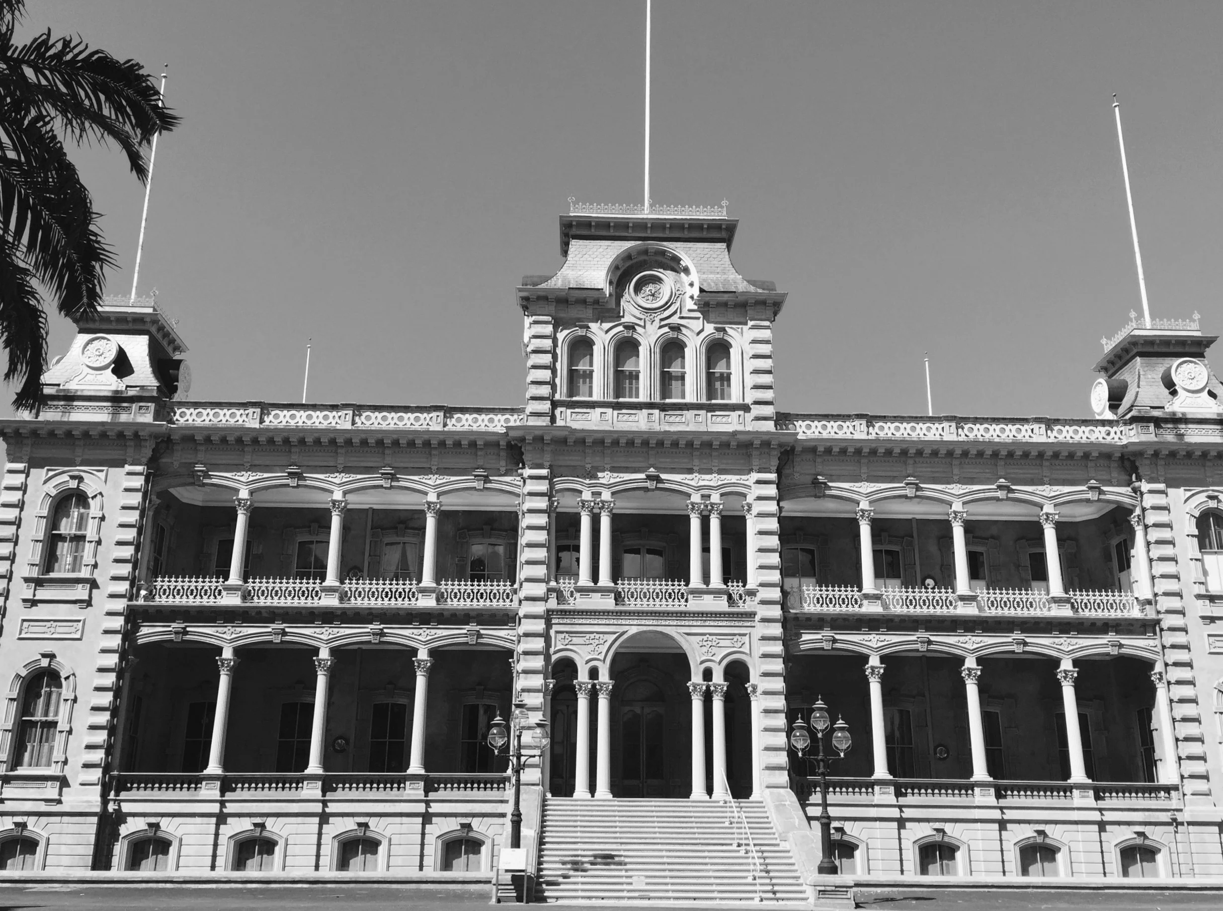 Iolani Palace in Honolulu, Hawaii