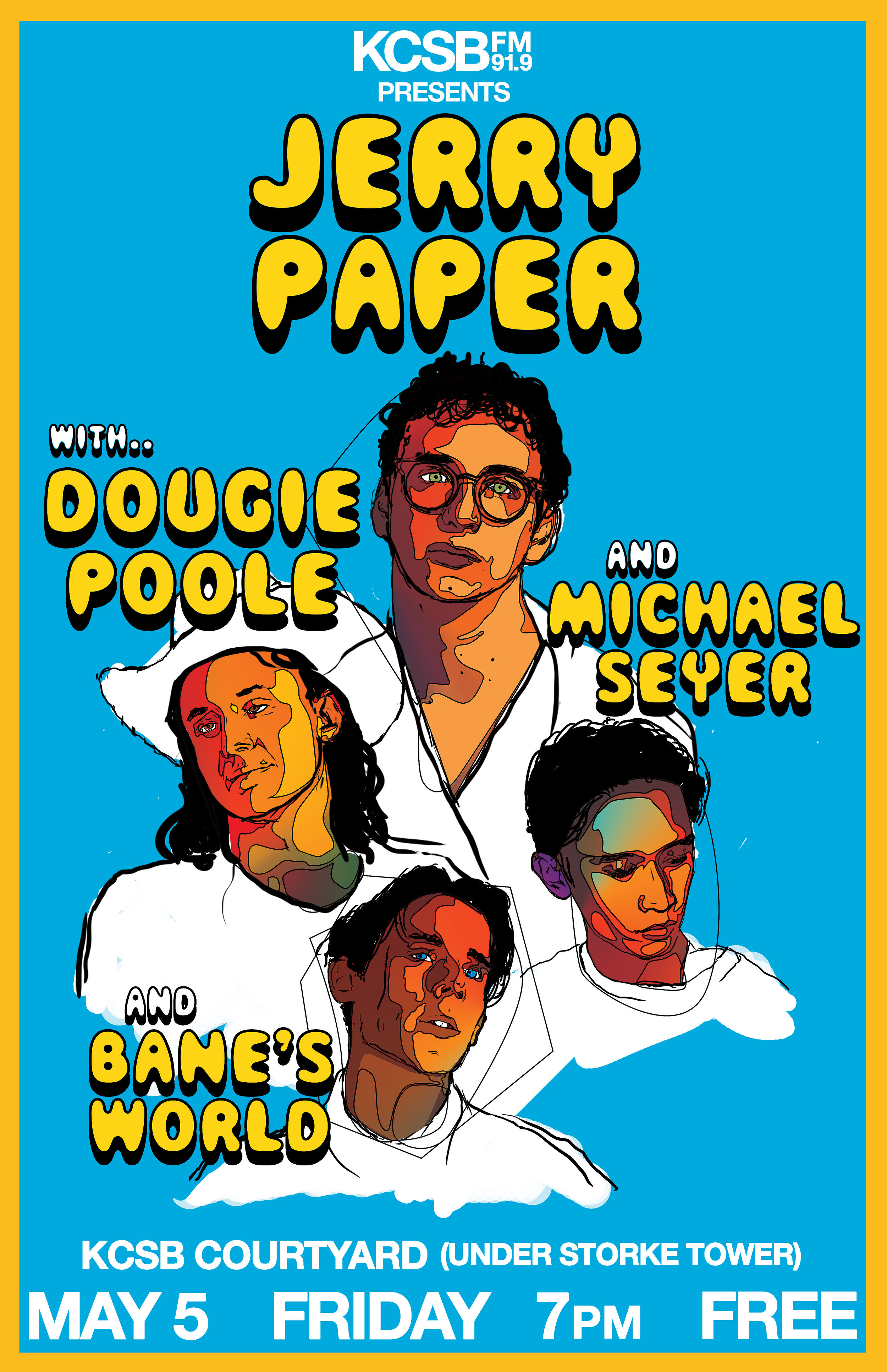 Jerry Paper, Dougie Poole, Michael Seyer, Bane's World