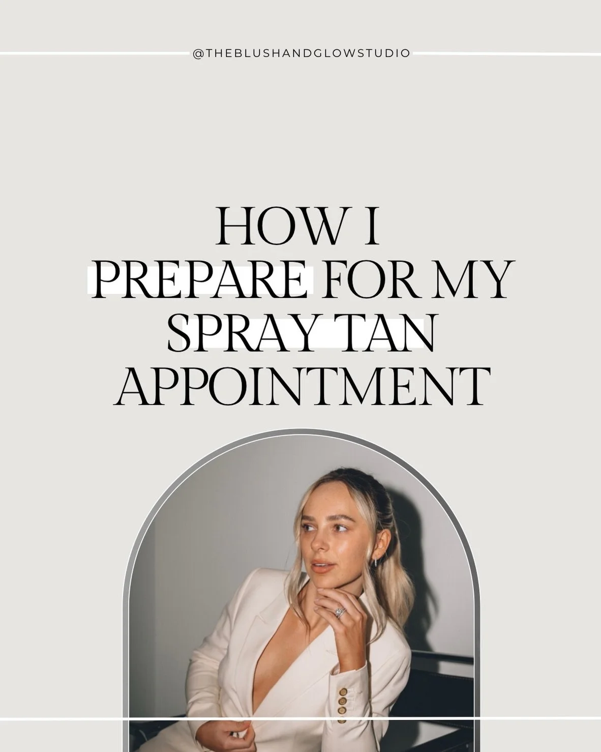 How to prepare for a spray tan appointment ☁️

Now there&rsquo;s no excuses for coming in unprepared 😂 (kidding, obviously we will work with you as you come! This just makes the process a little more simple)

#spraytanprep #spraytan #thinksunless #s