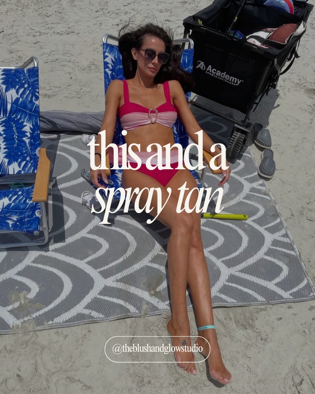 Whether you were going to The M asters, the beach, have a photo shoot, or just need a tan refresh for the week - we&rsquo;ve got you covered!

Go check out our stories, or our pinned post! All hours are adjusted this weekend and next week so that we 