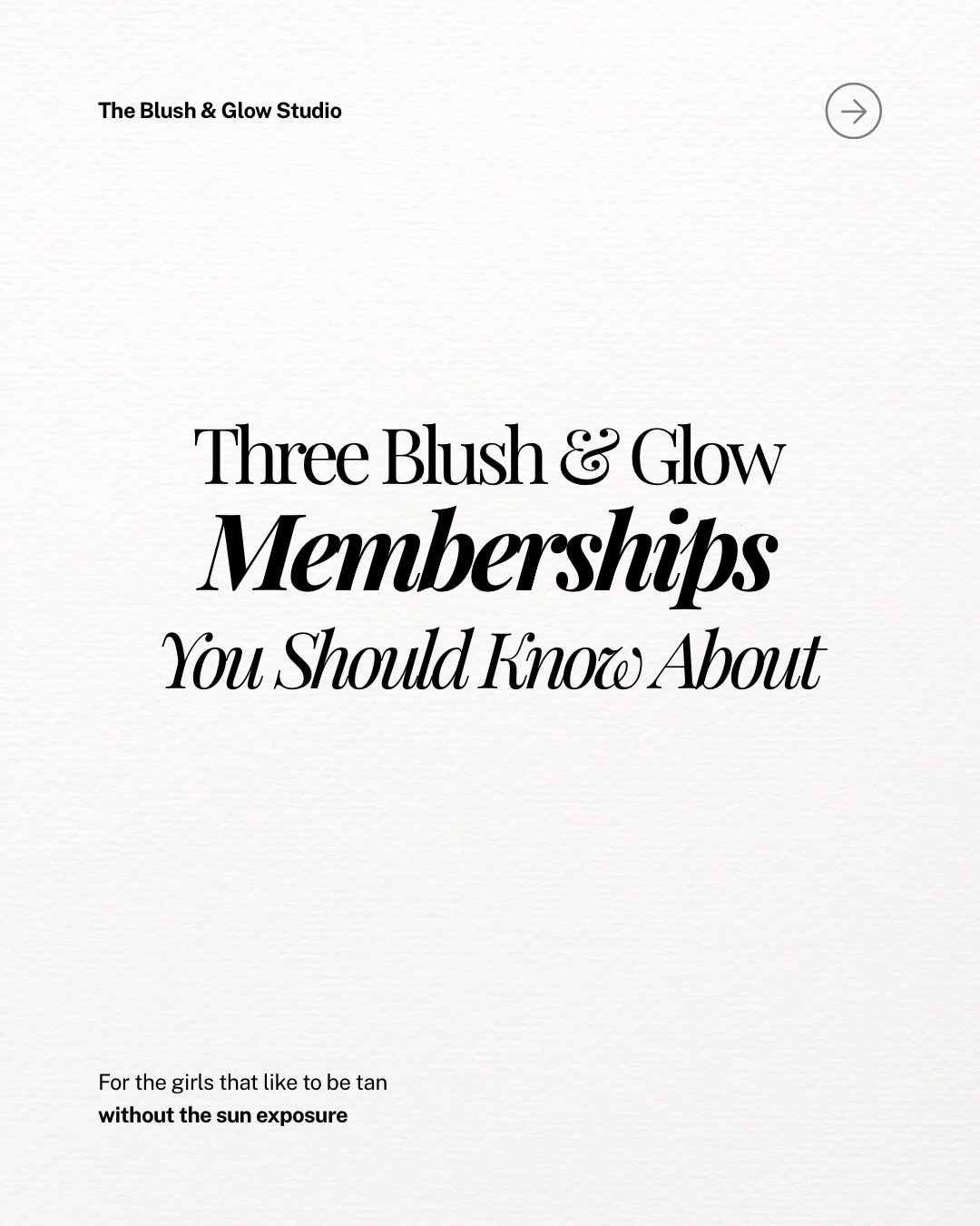 We have 2 new MEMBERSHIPS!!!

Slide to read about the new memberships we have to offer! We will still have a 1x a week membership, but per your requests, we have added a 2x a month + an unlimited membership 🤎

Which membership are you most excited a