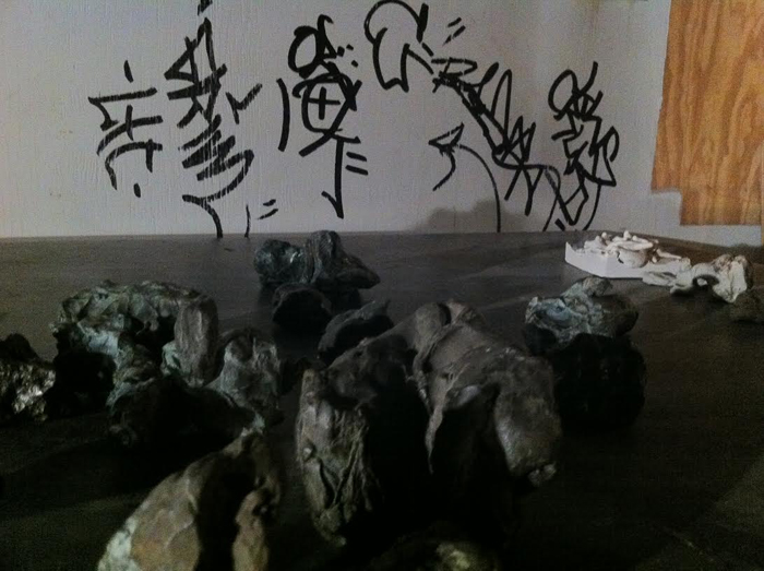 Clay Sculptures, variable size From Untitled, 2001