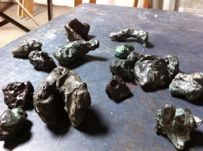 Bronze, variable size From Family Series, 1999