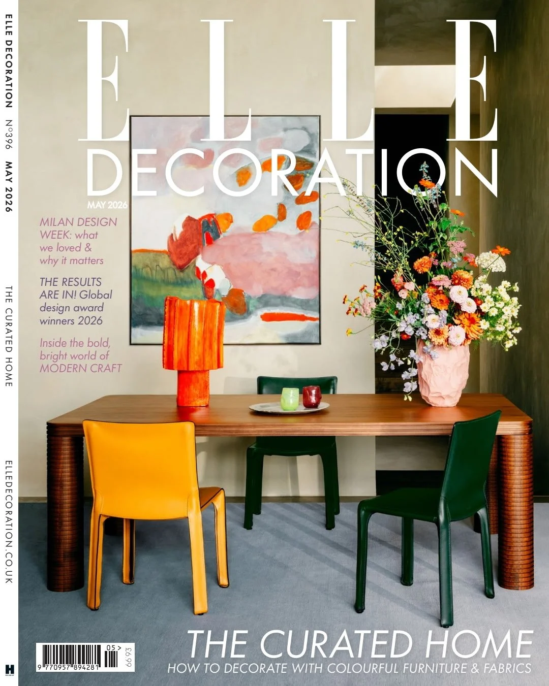 May 2026: ELLE Decoration UK features Wayfarer, and other works