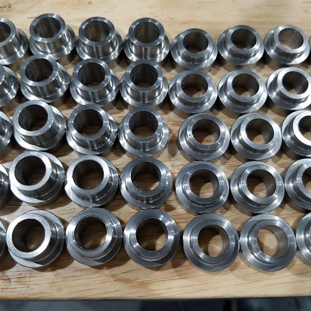 *yawn* ... these stainless bushings were enough to put Dig Dog to sleep.

#bushings #stainlesssteel #cnc #lathe #cnclathe #cncturning #custom #gofab