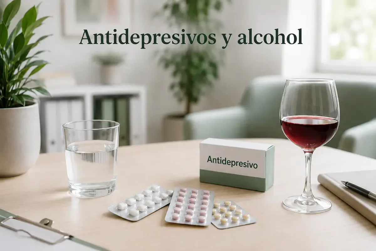 Antidepresivos y alcohol: ¿se pueden mezclar?