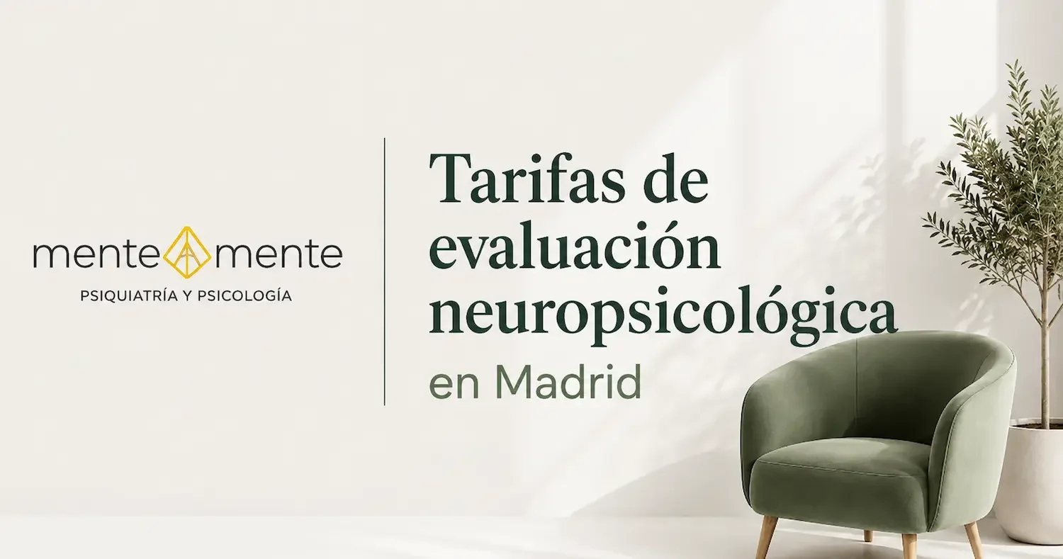 Precio de neuropsicólogo en Madrid