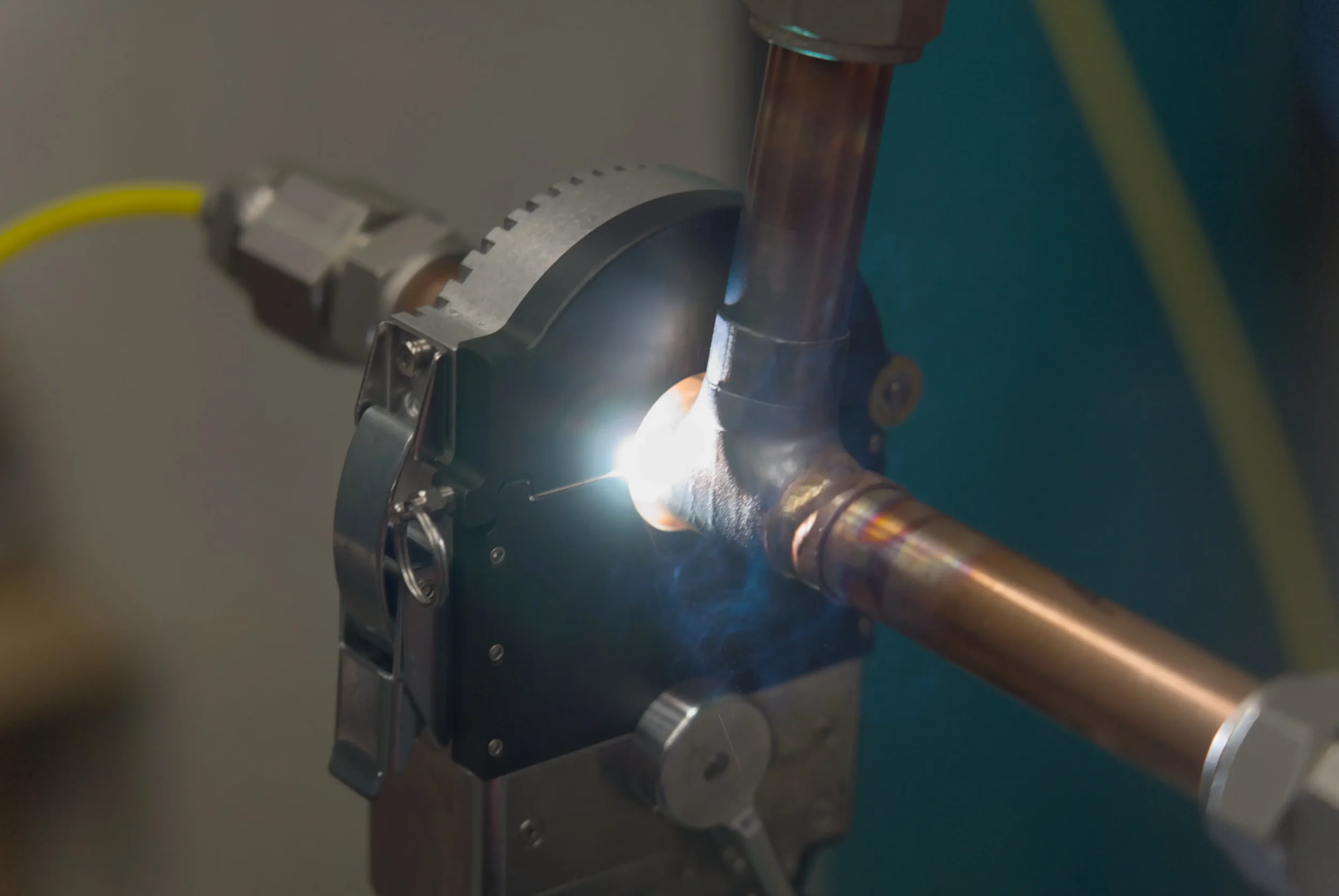 Copper Orbital Weld
