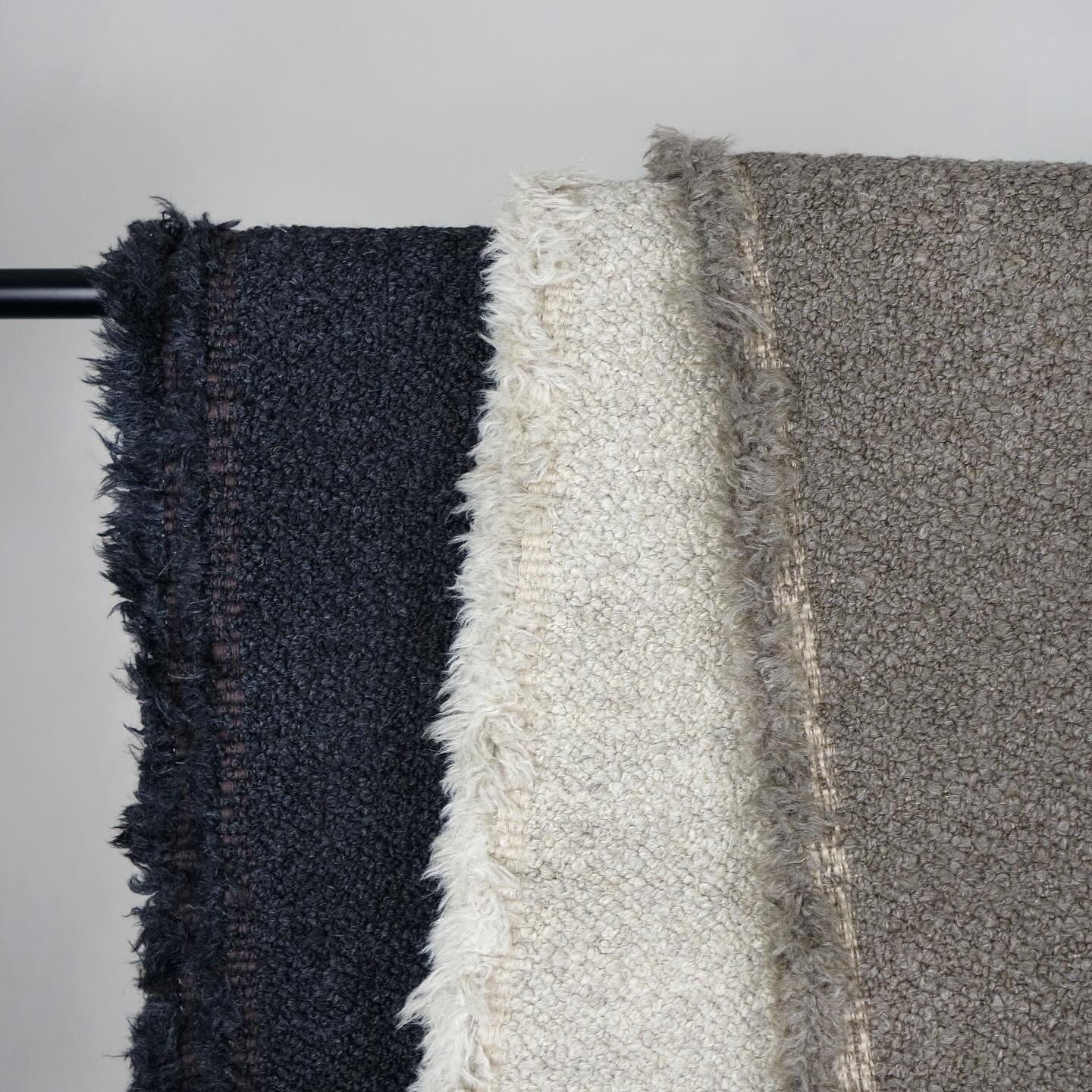 Jura boucl&eacute; &bull; Charcoal, Ash, Ibex

Available in 6 colors