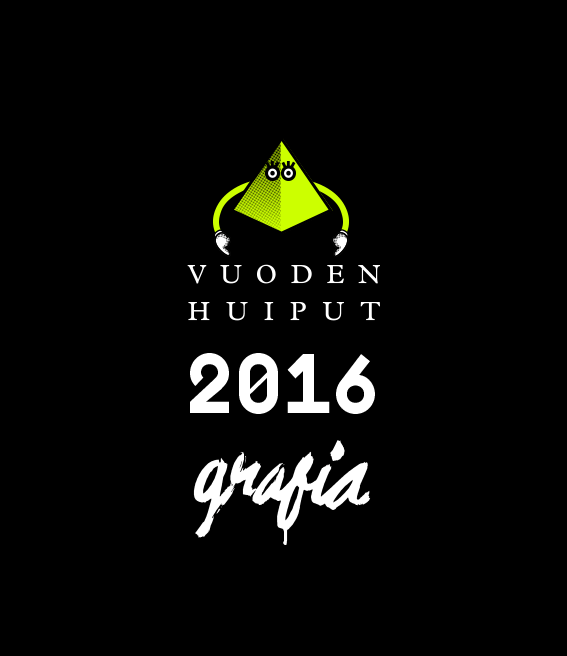 Vuoden Huiput 2016, visual identity by Hasan&amp;partners.