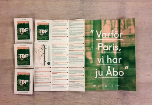 Turku Design Festival 2014, Visual identity by Tomi Leppänen.