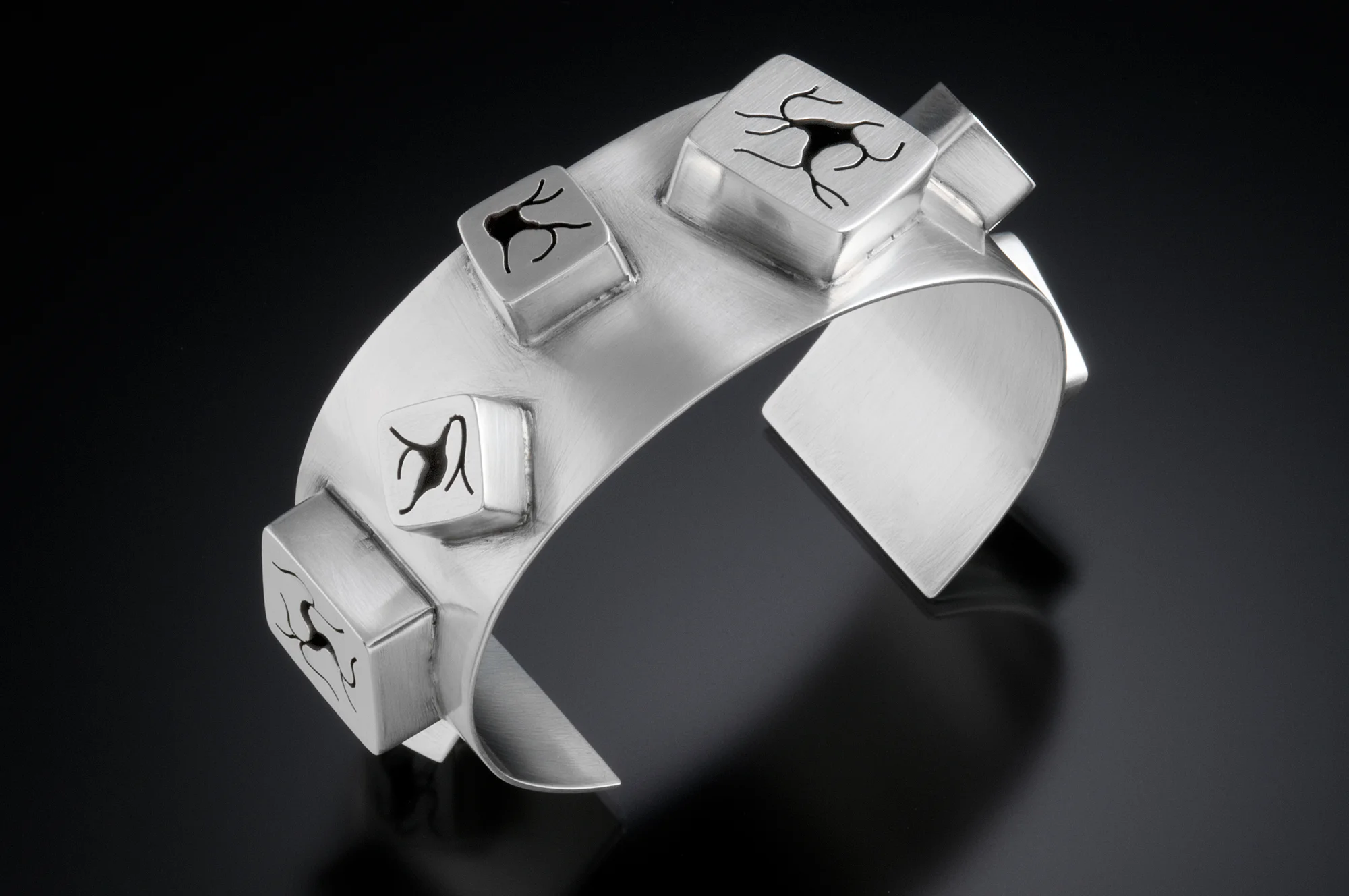 Ink Blot Cuff