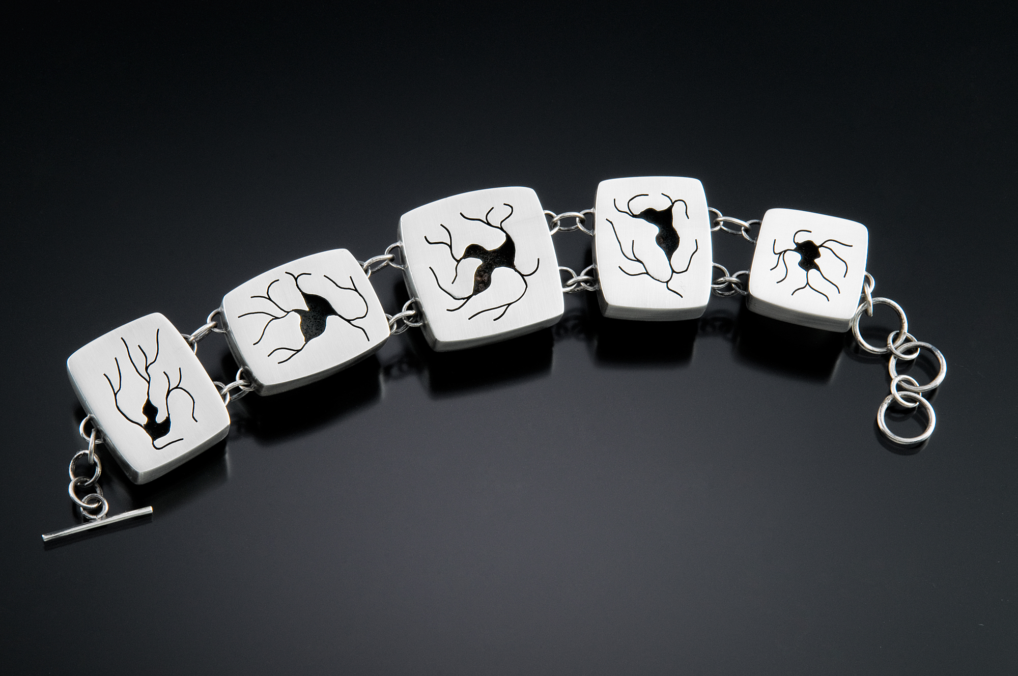 Ink Blot Bracelet