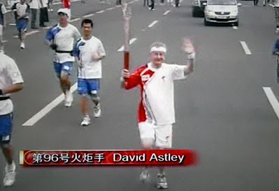 Moment of fame: Tiananmen Square, Beijing, 6 Aug 2008