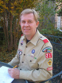 Scout Master, Rex Patterson