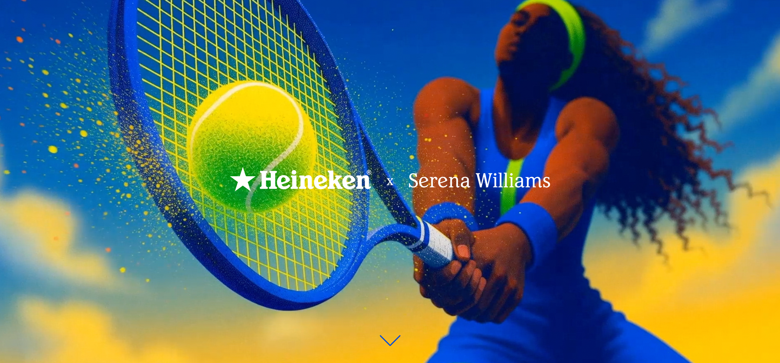  Created by LePub for Heineken, the idea turned Serena Williams’ historic championship tickets into access to the brand’s US Open suite. We brought the concept to life through AI animation, inspired by the original artwork of the tickets she earned t