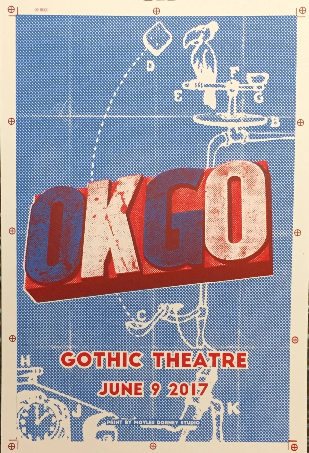 OK GO show print