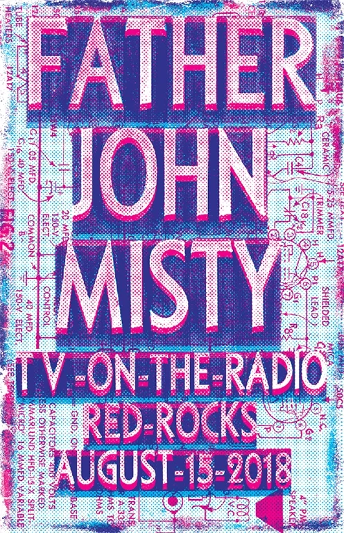 Father John Misty, TV On the Radio, Red Rocks 2018