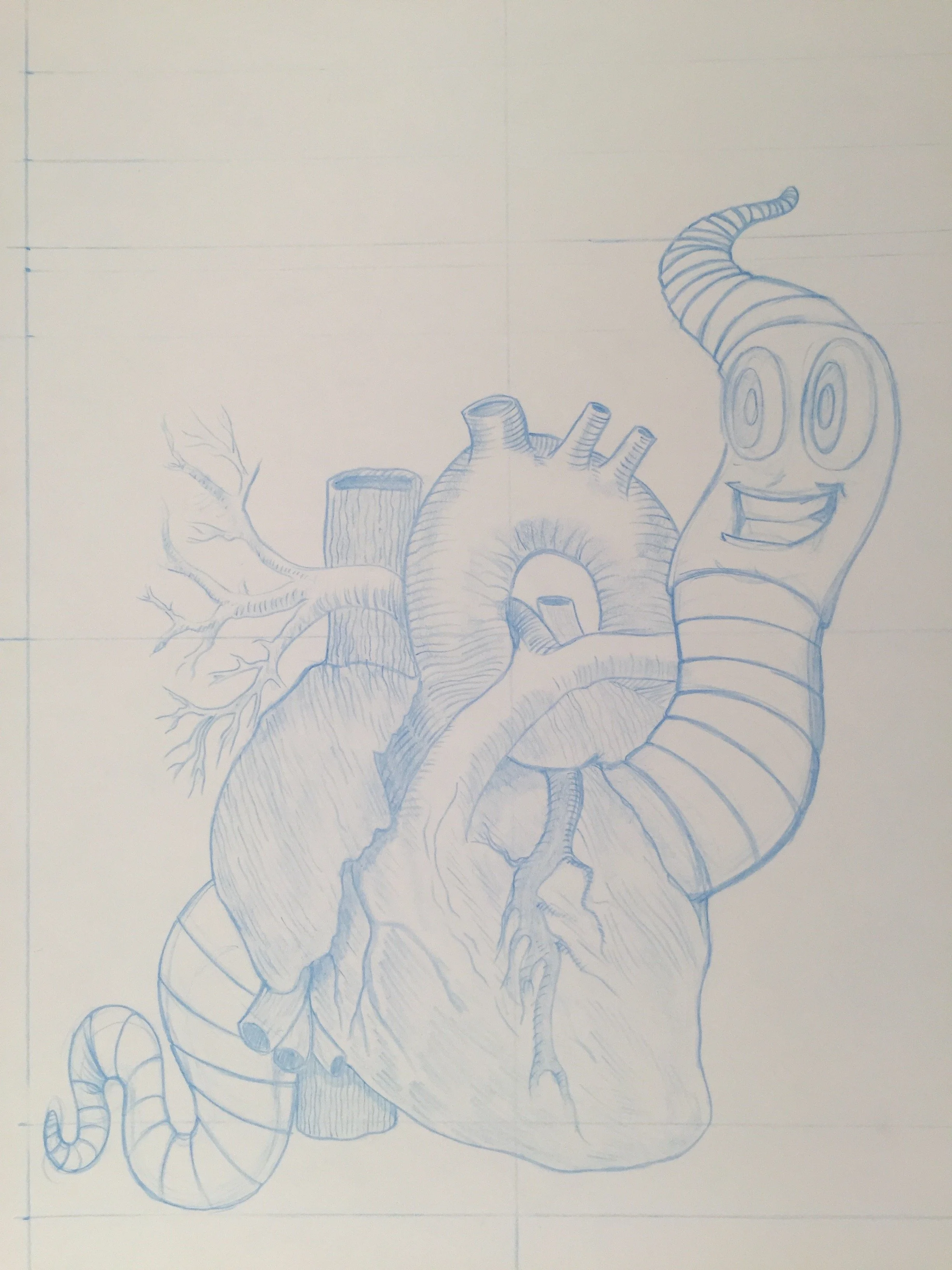 The Shins Poster Sketch