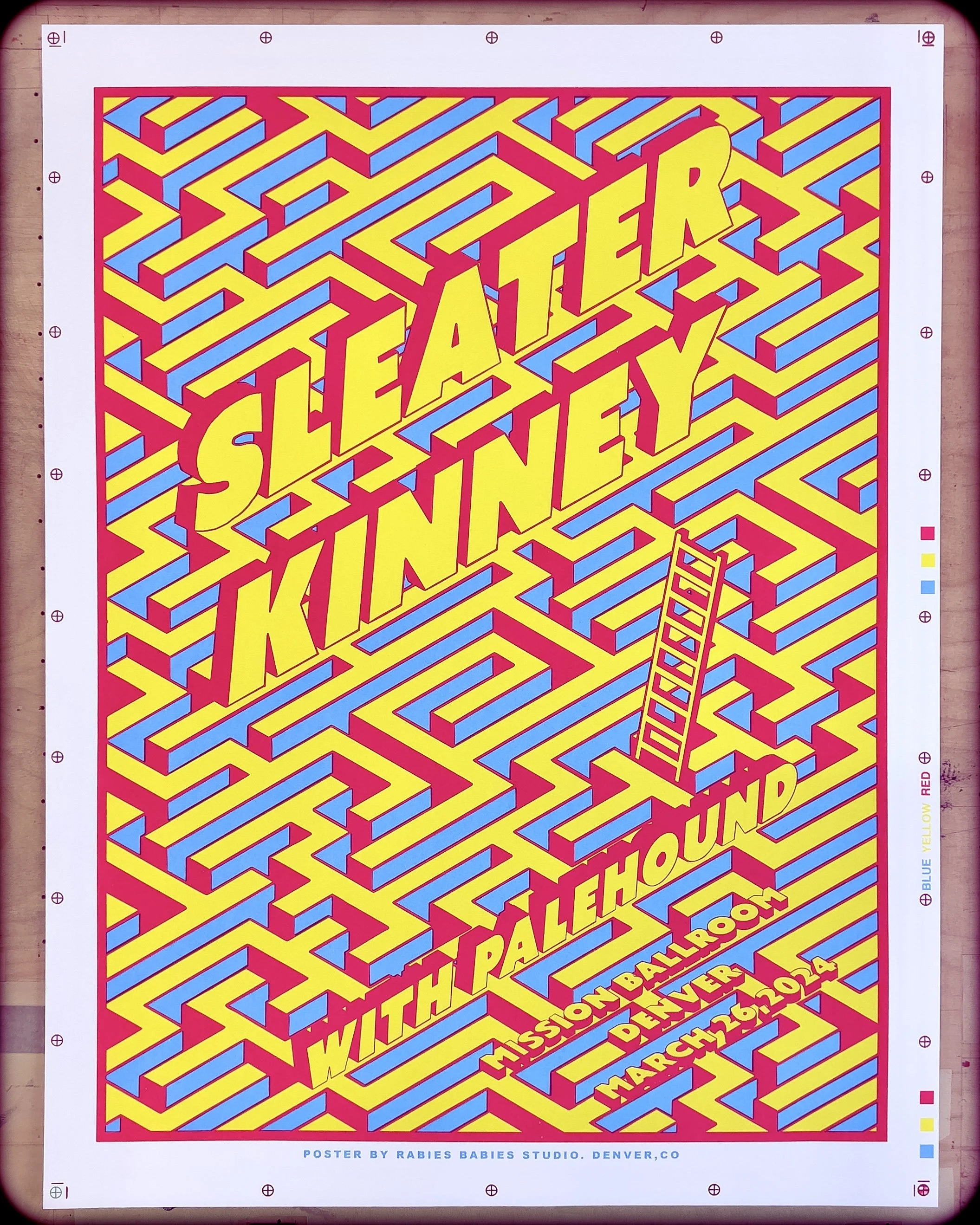 Sleater Kinney Poster