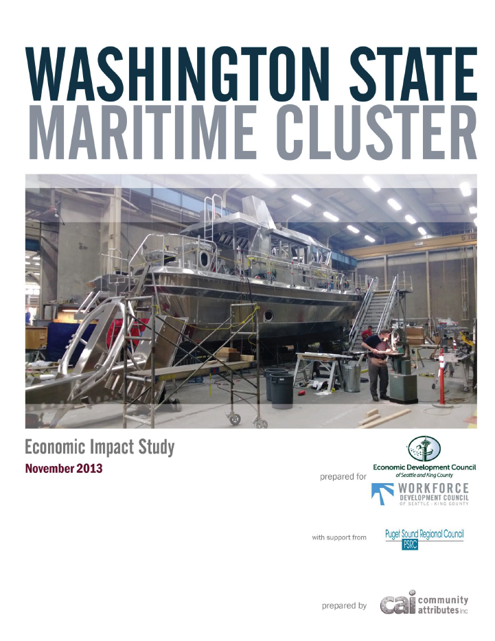 Washington State Maritime Cluster
