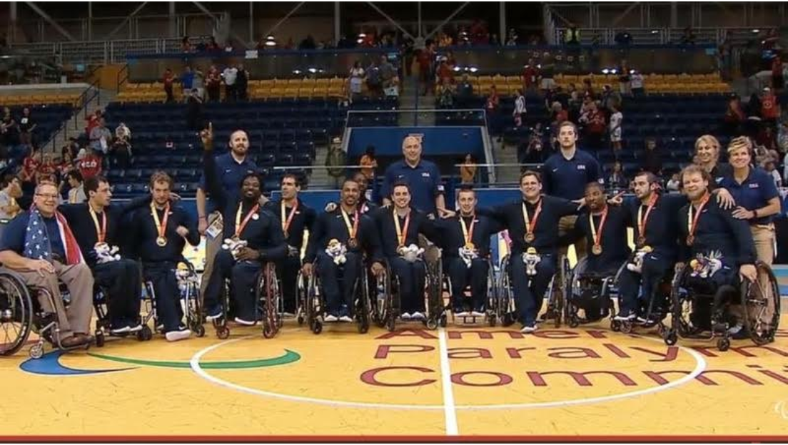 Winning Gold - USE Men's Wheelchair Basketball Team