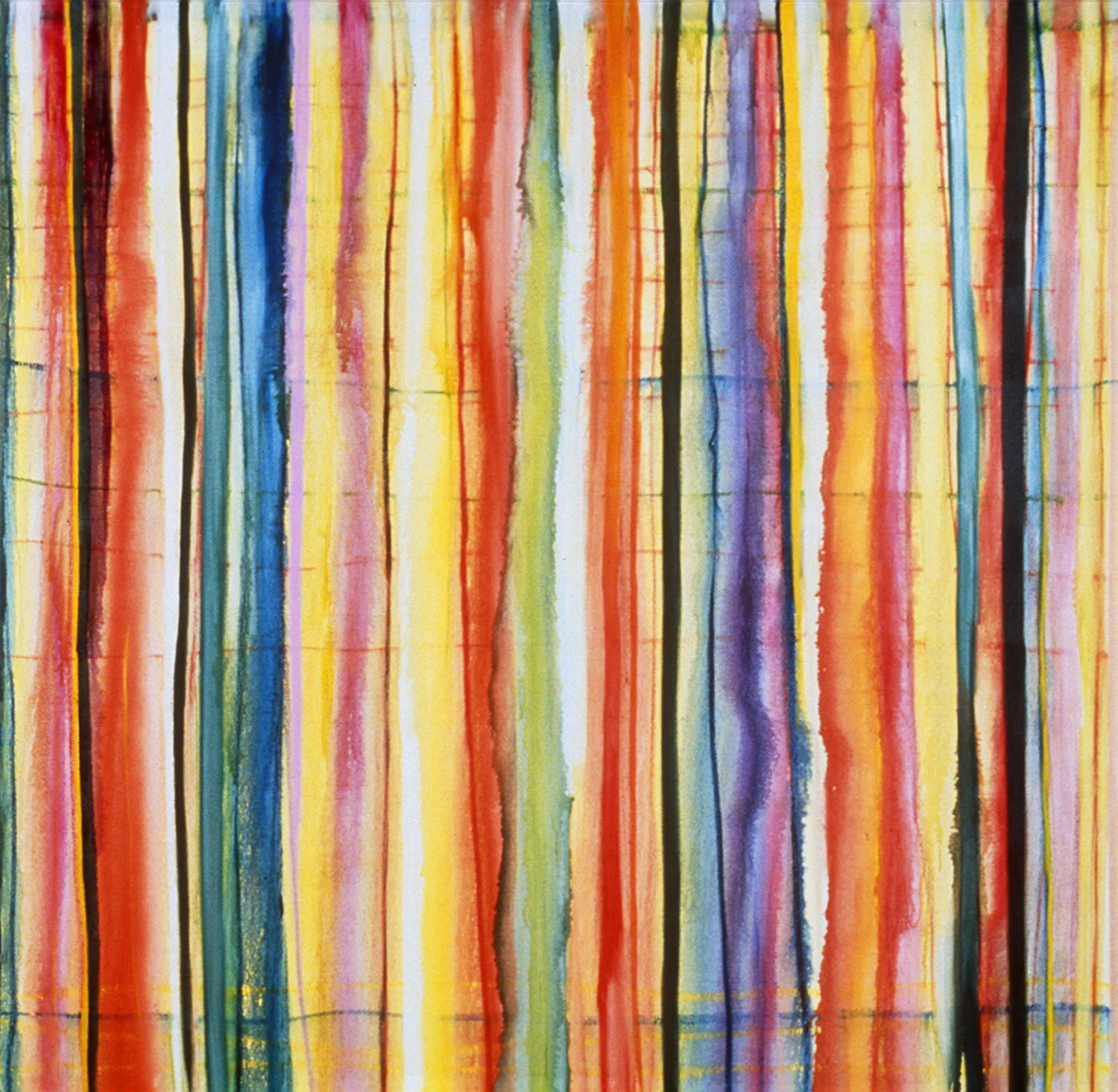 Miss April 1995 oil on canvas 70 x 70 inches